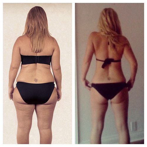 Briana Christine- 100 POUND transformation_BACK