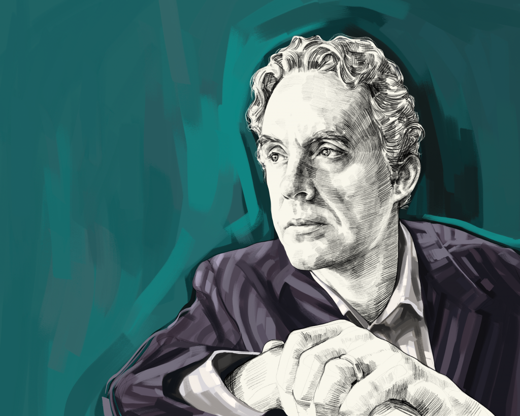 Artist's rendering of Jordan Peterson.