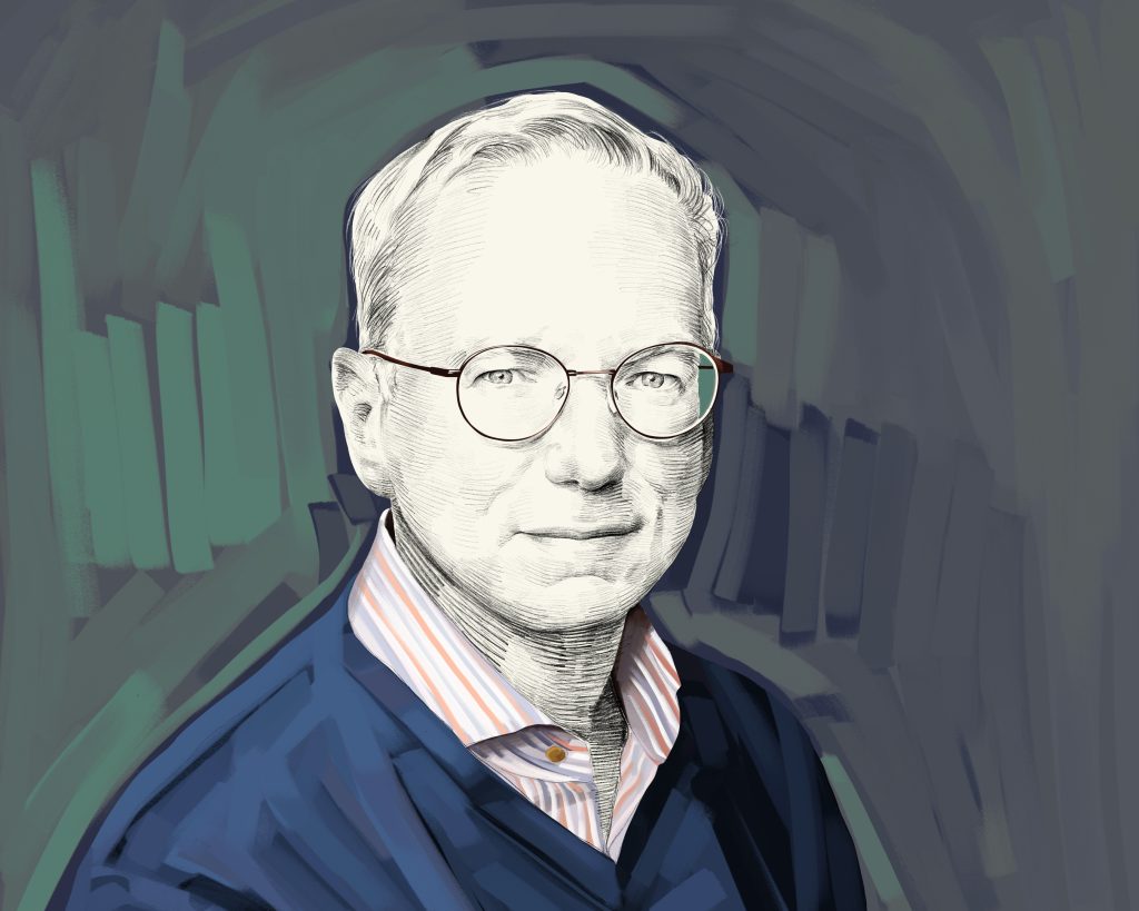Artist's rendering of Eric Schmidt.