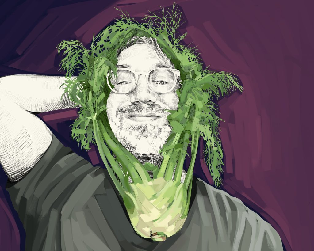 Artist's rendering of Marco Canora.