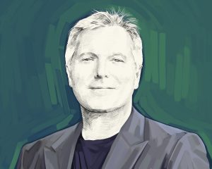 Artist's rendering of John List.