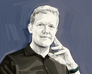 Artist's rendering of Roelof Botha.