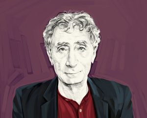 Artist's rendering of Dr. Gabor Maté.