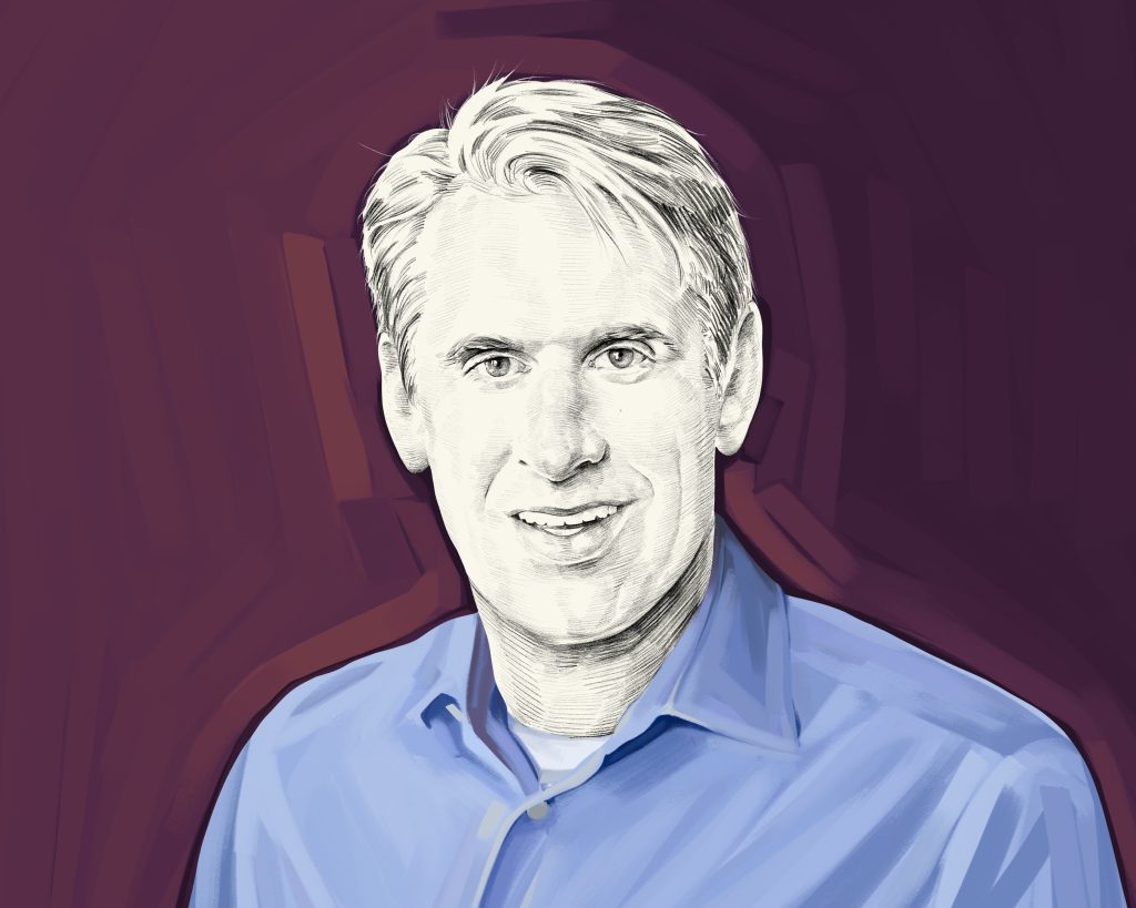 Artist's rendering of Bill Gurley.