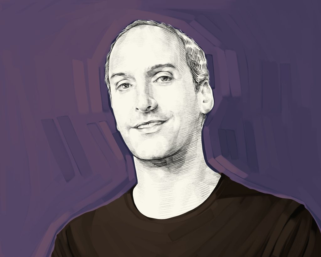 Artist's rendering of Elan Lee.
