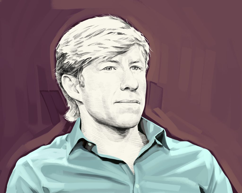 Artist's rendering of Dr. Matthew Walker.