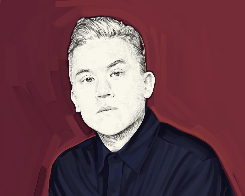 Artist's rendering of Bobby Hundreds.