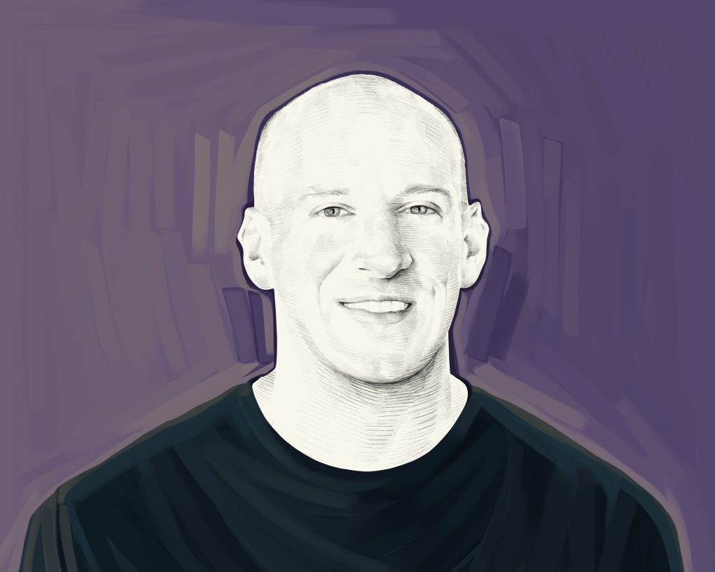 Artist's rendering of Eric Cressey.