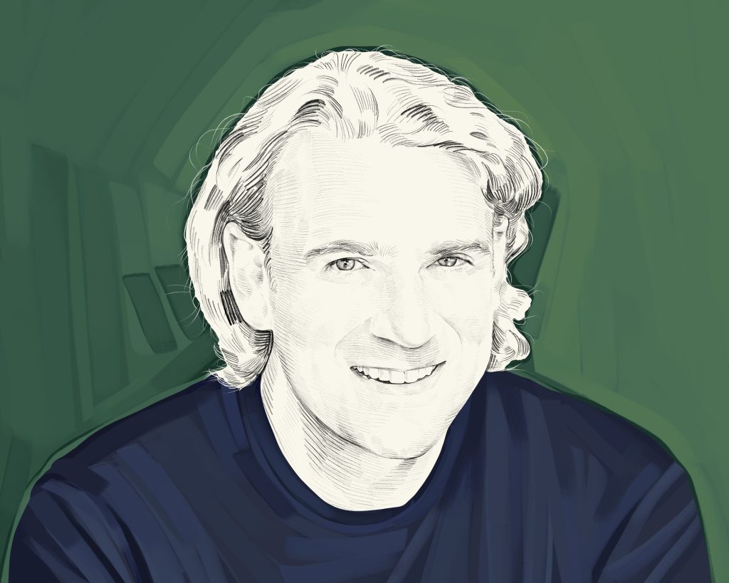 Artist's rendering of Dr. Nolan Williams.