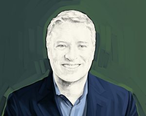 Artist's rendering of Matt Pottinger.
