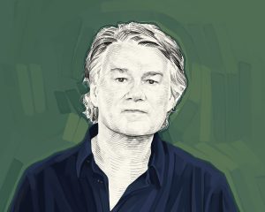 Artist's rendering of David Whyte.